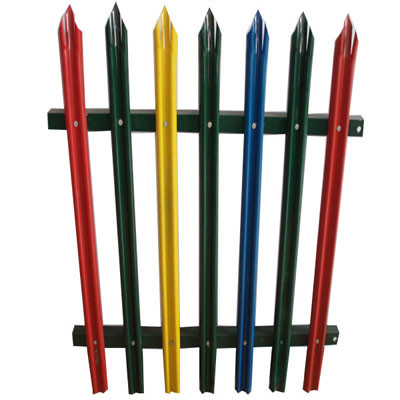 Customized Metal Palisade Fence , Eco Friendly Steel Palisade Fence Panels