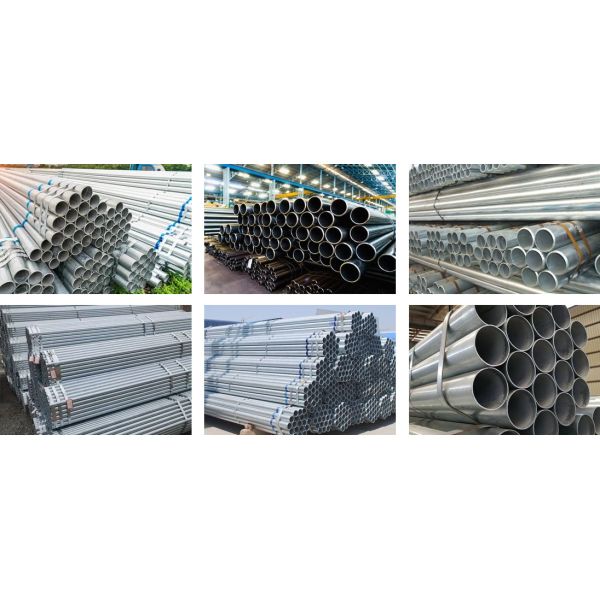 ASTM 30mm Round Galvanized Steel Tube AISI SGCC CGCC