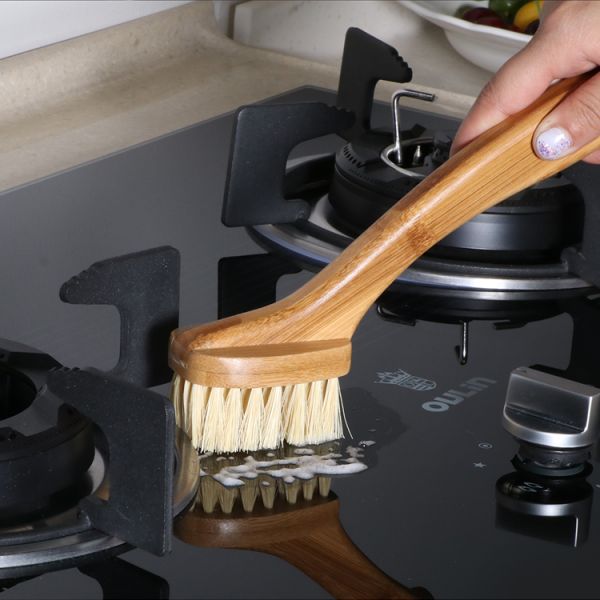 Toda la madera natural del sistema de cepillo de Pan Dish Stocked Bamboo Kitchen