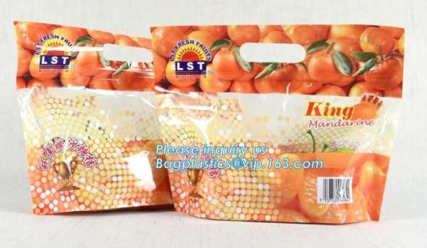 Stand Up Roasted Chicken Packaging Bags With Zip Top hot roast, rotisserie chicken bag, microwaveable bag, slide plastic