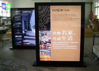 Standalone Picture Frame Big Light Box , Freestanding Lightbox Illuminated