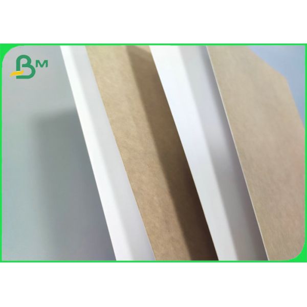 Доска высокопрочного качества еды бумажная 325g 365g белая покрытая Брауна Kraft для коробки хлеба