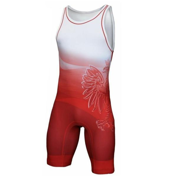 Breathable Mens Wrestling Singlet Shorts Multiscene Anti Pilling
