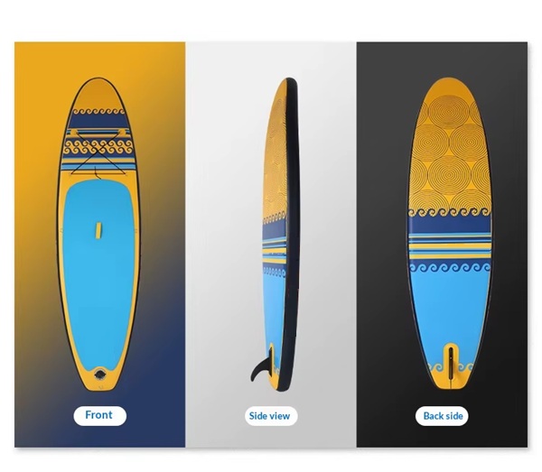 Factory supply Foldable Inflatable PVC Stand-Up Paddleboard (SUP) for Adult Surfing & Kayaking
