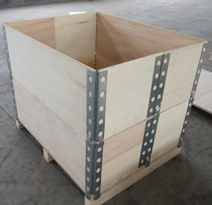 Packing Tools Large Wooden Storage Box 4 Way Custom Wood Crates