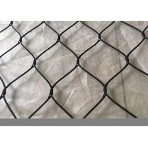 Display Customized Inox Rust Resistant Stainless steel Black Oxide Wire Rope Mesh