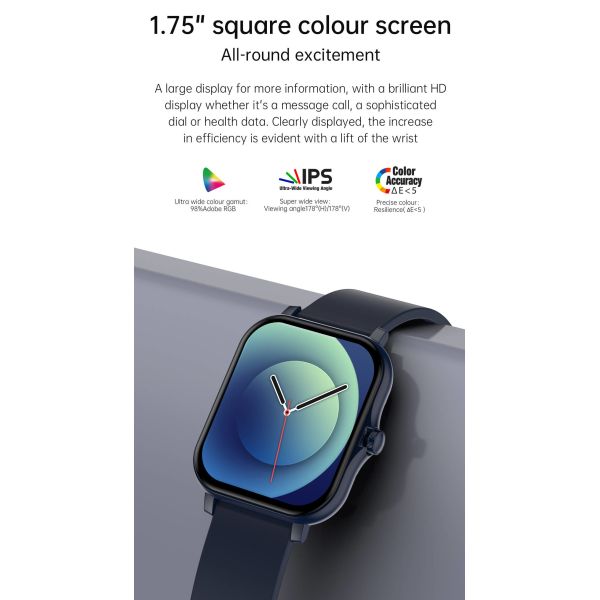 RTL8762CK Step Mileage Sport Smartwatch Calorie Consumption For Men