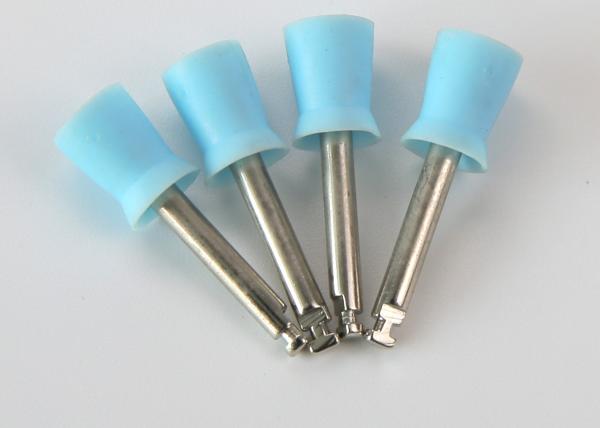 Metal Silicone Dental Polishing Kit , Dental Polishing Cups Four Six Pages