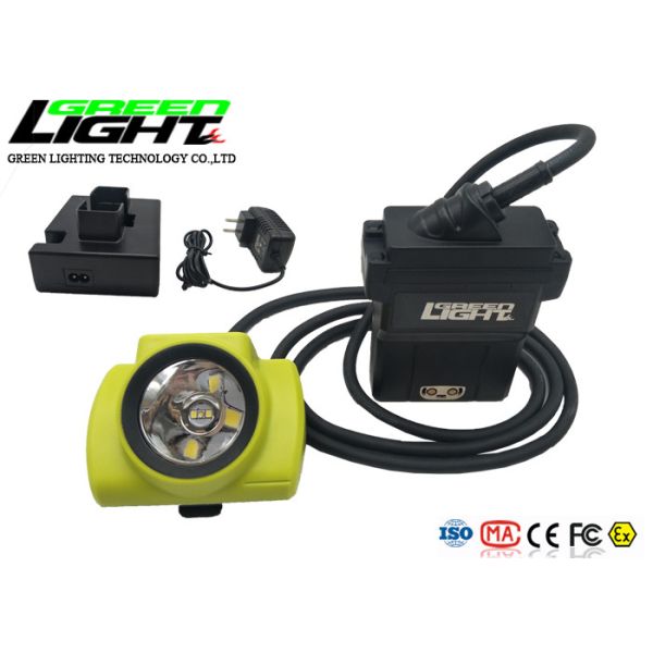 Magnetic Charging 530LUM 18000lux IP68 led Mining Cap Lamp