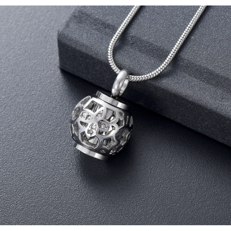Excellent Ash Holder Keepsake Pendant Locket For Ashes Funeral Memorial Urn Necklace