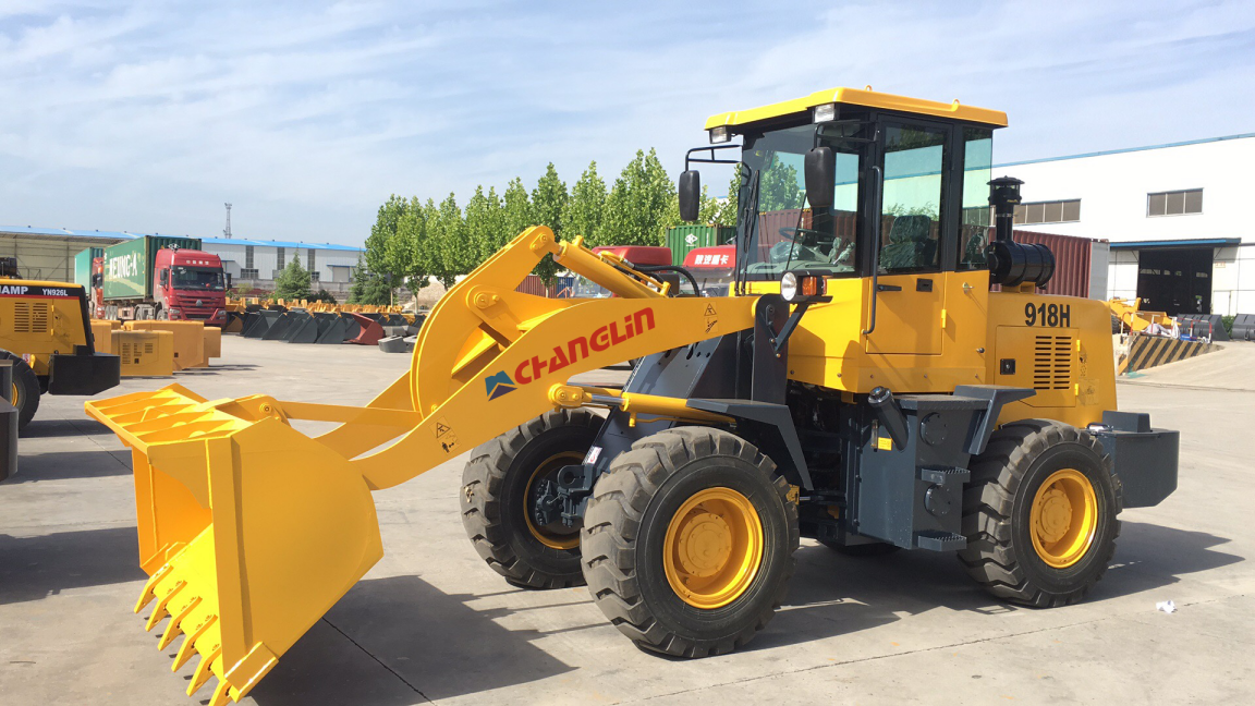 Changlin ZL18H мини-колесный погрузчик небольшой ведро 1cbm или 1,5cbm номинальный 2000kg вес 5000kg