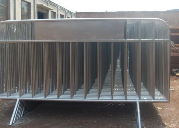 crowd barrier / hot sale used concert metal crowd control barriers 1.1M height x 2.5M width 35mm tube