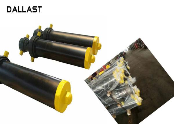Long Stroke Single Acting Hydraulic Cylinder Multistage Inner Diameter 60 For Truck