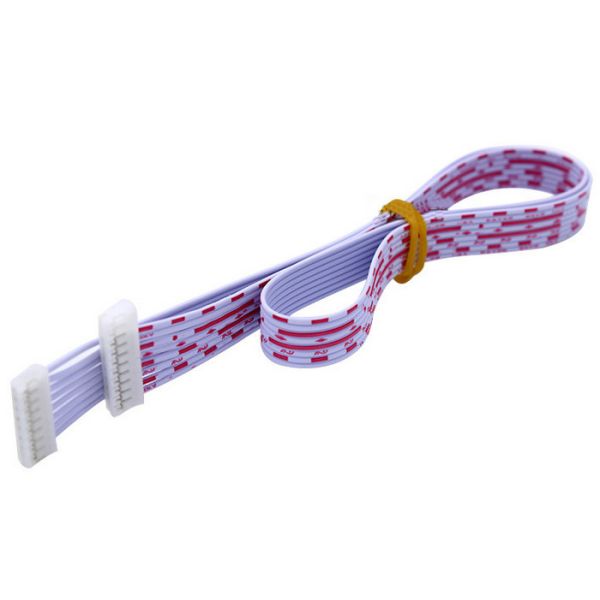 JST/Molex/TE Connector Wire Assembly PH 2.0mm Pitch 10P To 8P Male JST Connectors Red White Flat Extension Cable Wires Prototype to Mass Production