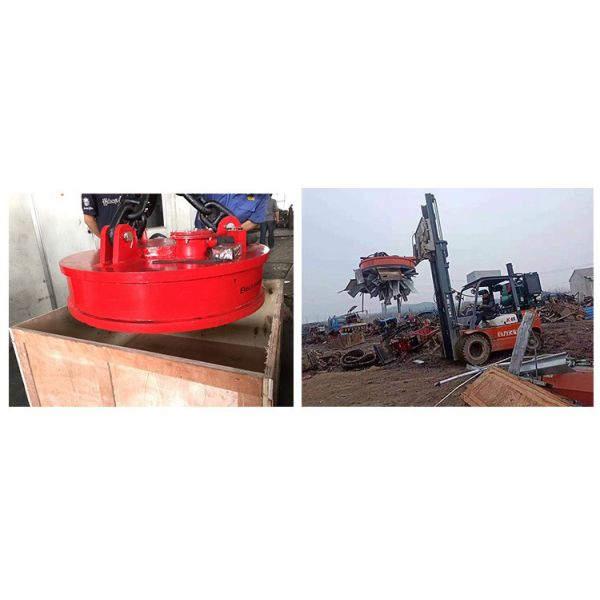 Heat Resistance 4800kg Electro Magnetic Plate Lifter