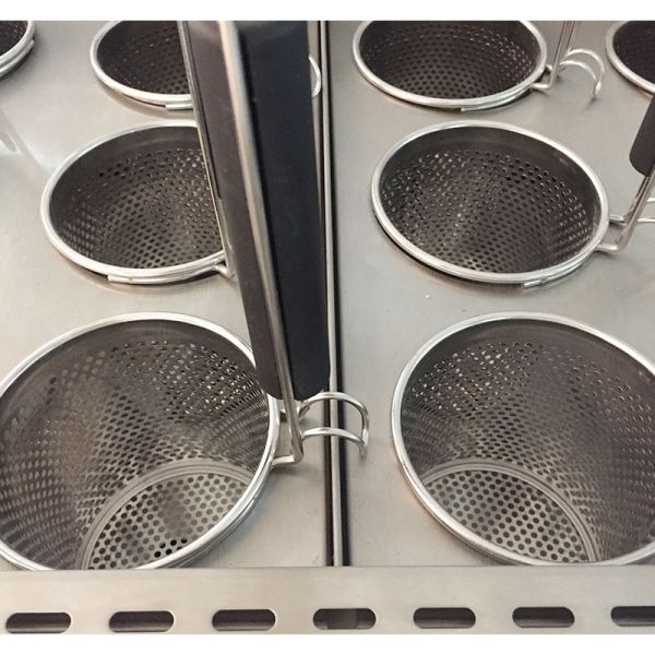 Restaurante Hotel Tipo de piso Cesta de cocina caldera de fideos con gabinete