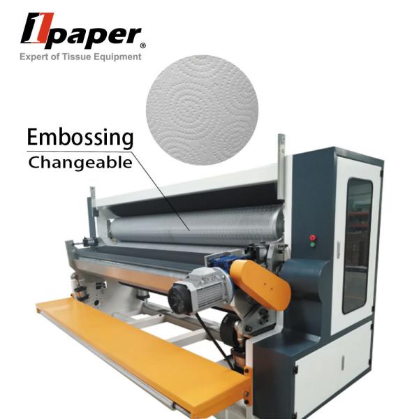 1500 kg Full-automatic Toilet Paper Roll Winding Machine for Customer Requirements