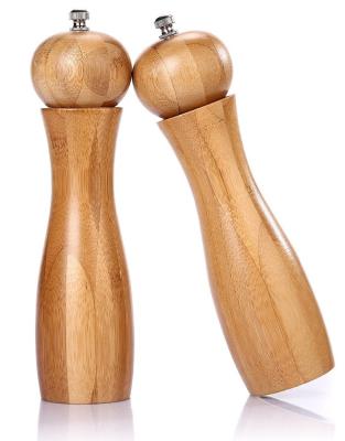 Multifunction Wooden Salt And Pepper Mills Easy To Clean For Home Kitchen Supplies