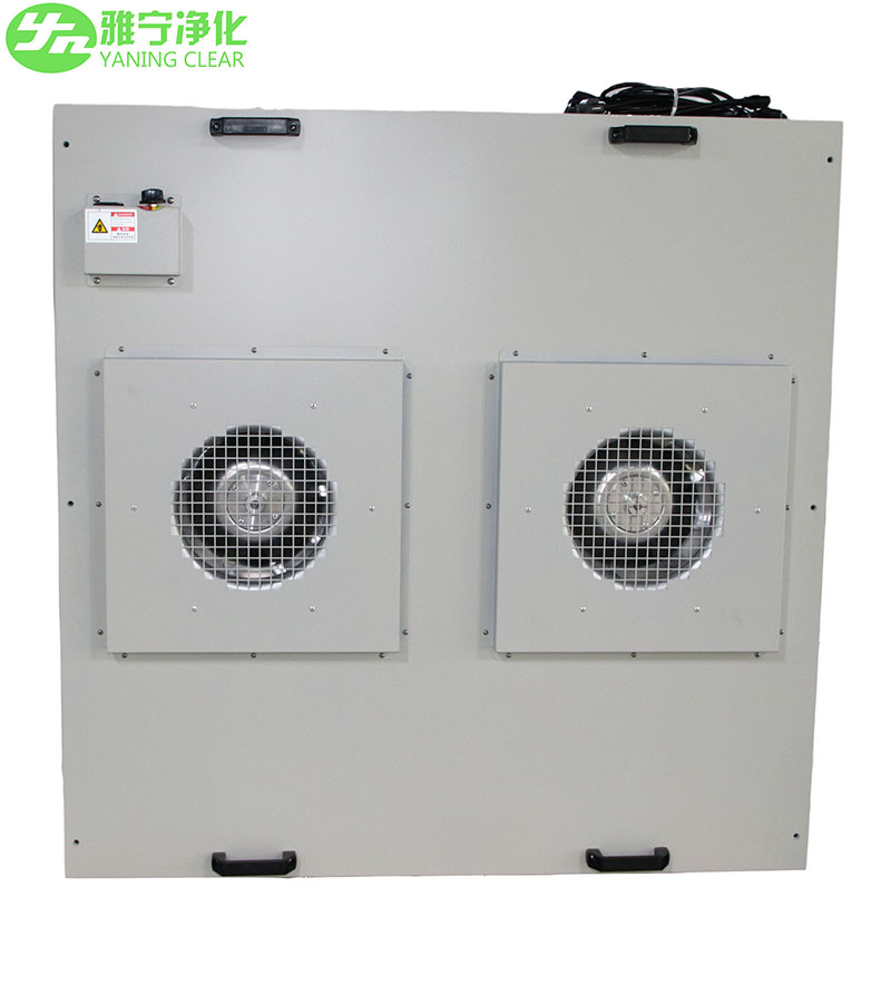 Сталь блока фильтра H14 вентилятора HVAC FFU с алюминиевым турбовентилятором