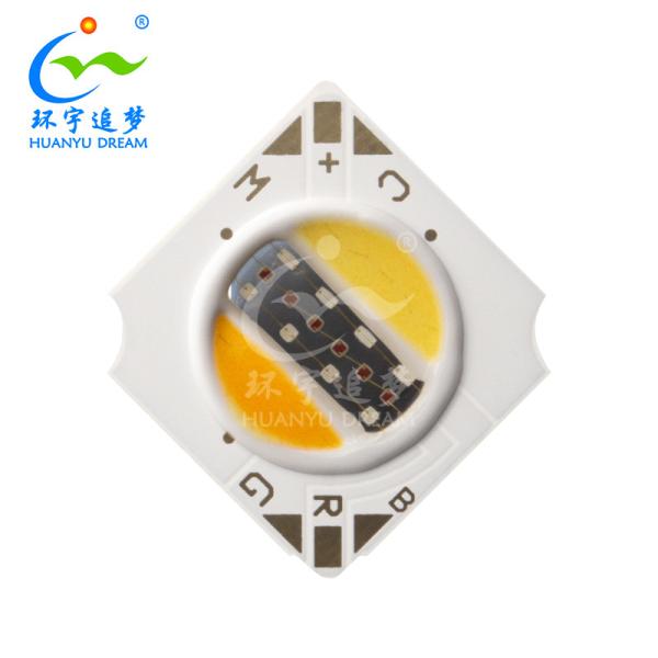 CRI 90 RGBCW 5 em 1 SMD LED Chip 1313 2700K / 6000K Compatível com RoHS