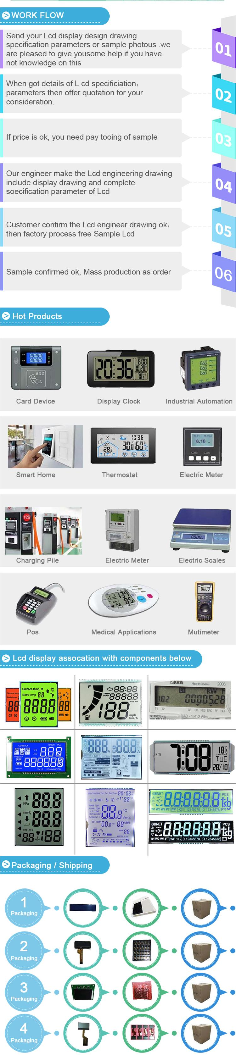 Модуль дисплея LCD матрицы точки пикселов OEM 4,3