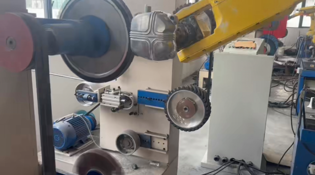 Robotic Grinding Machine Equipped with 6 Axis Robot for Grinding and Polishing