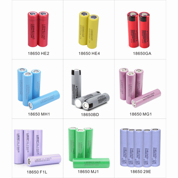Ultra High Power Brand ICR18650-26JM Li-ion Battery Cells 3.6V 2600mAh for Art-Tech、Eletric Torch、Electric Razor