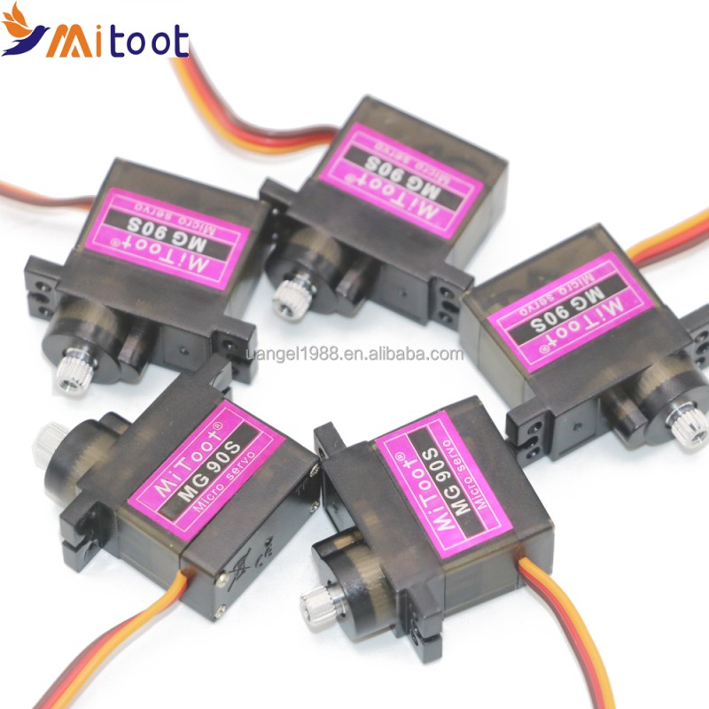 Mitoot MG90S Metal Gear Digital 9g Servo SG For Rc Helicopter Plane Boat Car 9G