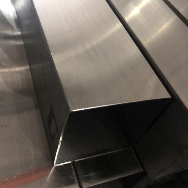 Aisi Stainless Steel Square Pipe 304 304l 316 316l 321 Precision Welded Steel Tubes