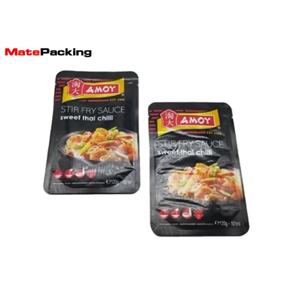 Food Grade Retort Pouch Bag Microwaveable High Temperature Resistance