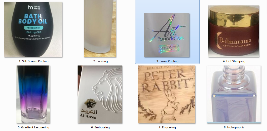 Продукт стекла OEM крышки круглой вершины OEM стеклянного опарника Skincare 50g 70g сливк косметического упаковывая лидирующий