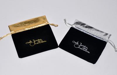 OEM feito sob encomenda de Logo Printed dos sacos pequenos do malote do cordão de veludo de ISO9001 Eco