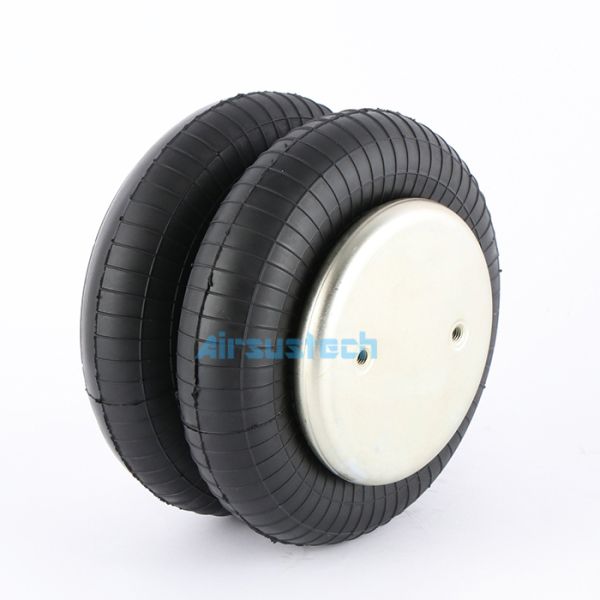Rubber Double Convoluted Suspension Air Spring Firestone W01-M58-6353 G1/4 Air Fitting