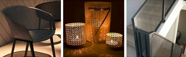 2.5mm Thickness Big Hole Zinc Perforated Metal Mesh