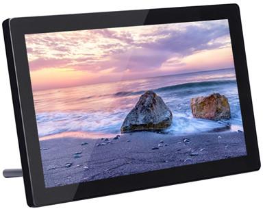 10 Points Capacitive 0.297mm LCD Touch Screen Monitor USB SD Port