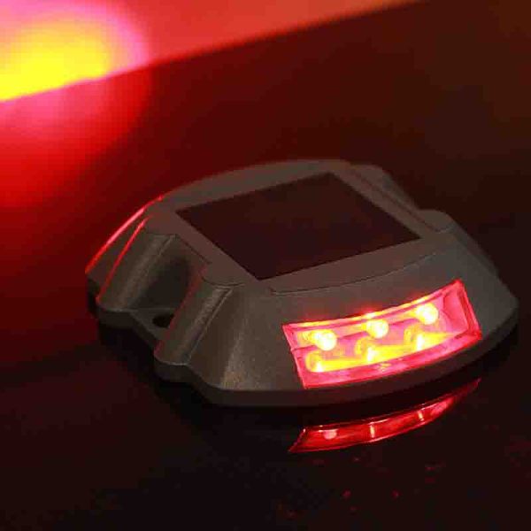 IP68 Solar LED Road Studs Horseshoe Deisgn Solar Powered Road Reflectors