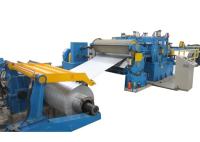 Automatic Steel Slitting Machine 1600mm Max Width PLC Controlled
