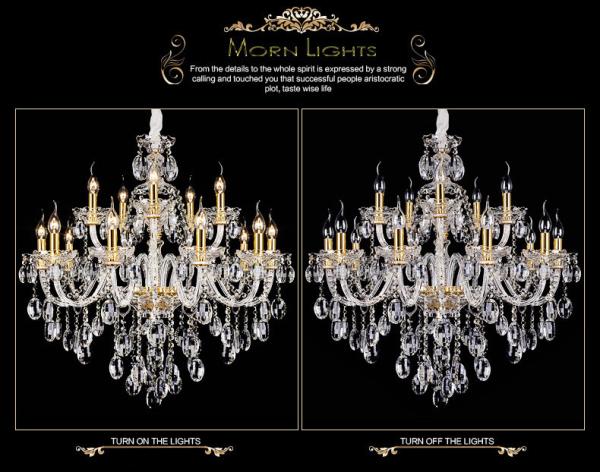 Modern Gold crystal chandelierslight fixtures on sale (WH-CY-12)