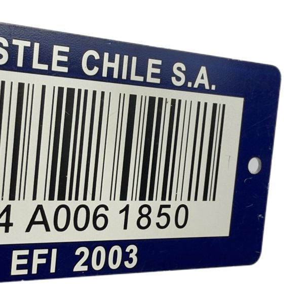 Customized Durable Metal Barcode Labels With Two Fixed Holes For Stable Recognition
