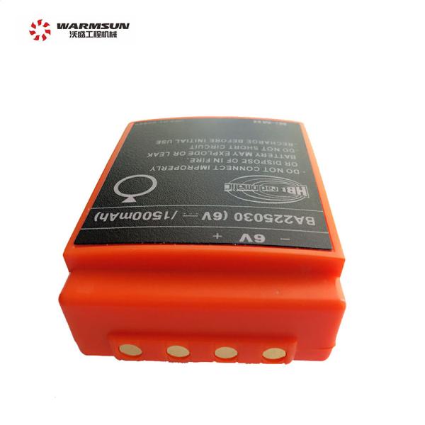 60004234 peças sobresselentes de controle remoto da bomba concreta de 1500mAh 6V HBC Radiomatic