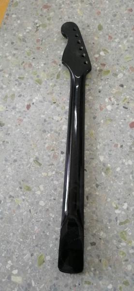 Custom Grand Paddle Guitar Headstock Unfinished Roasted Maple ST Guitar Neck Electric Acoustic Guitar Accept Kinds OEM
