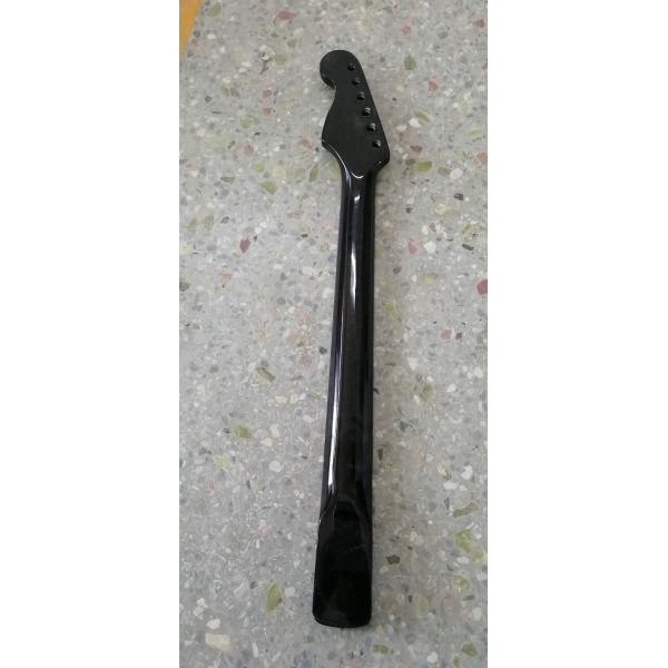 Custom Grand Paddle Guitar Headstock Unfinished Roasted Maple ST Guitar Neck Electric Acoustic Guitar Accept Kinds OEM