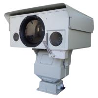 imagiologia térmica da câmara de segurança da longa distância do laser de 5km IR com multi sensor