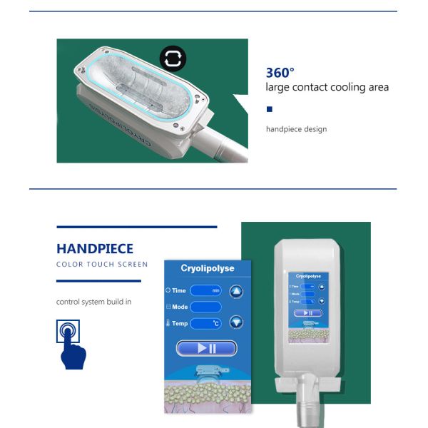 тело Cryolipolysis стороны 2000W 100kpa уменьшая машину