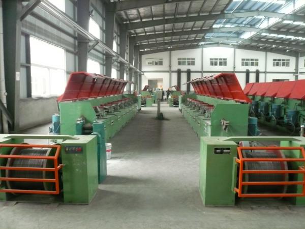 330KG Electronic 220 Wire Welder Machine , High Efficiency Welding Wire Making Equipment