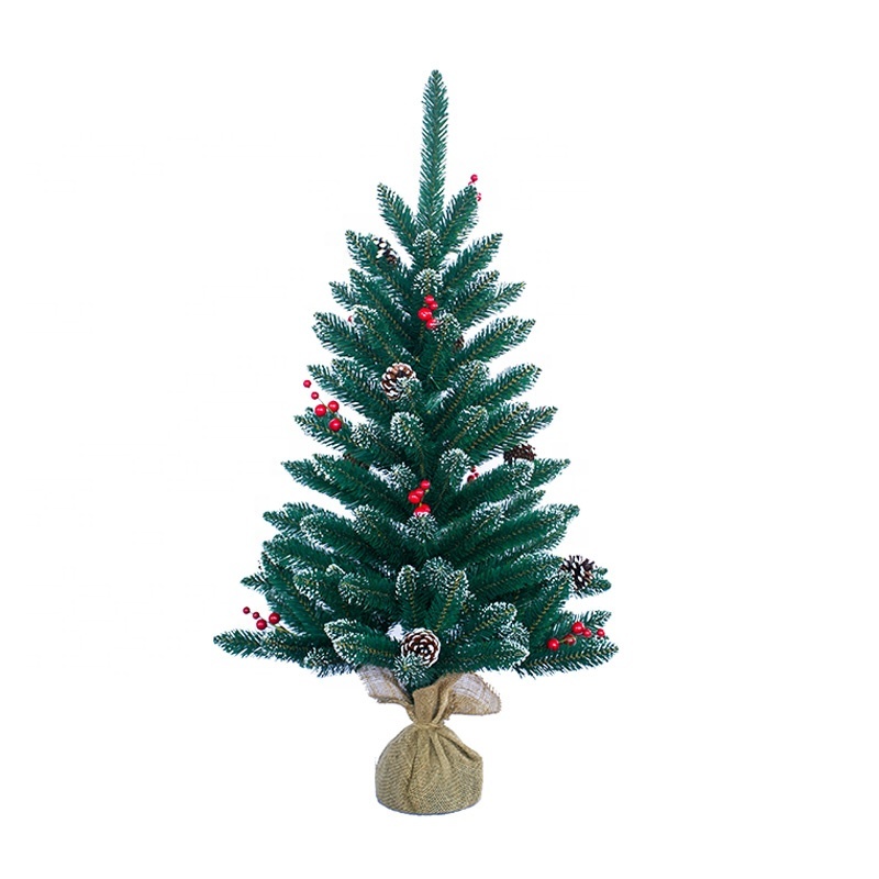 2026 Modern Plastic Christmas Tree 90cm for Outdoor Park Use Promotional Party Supplies