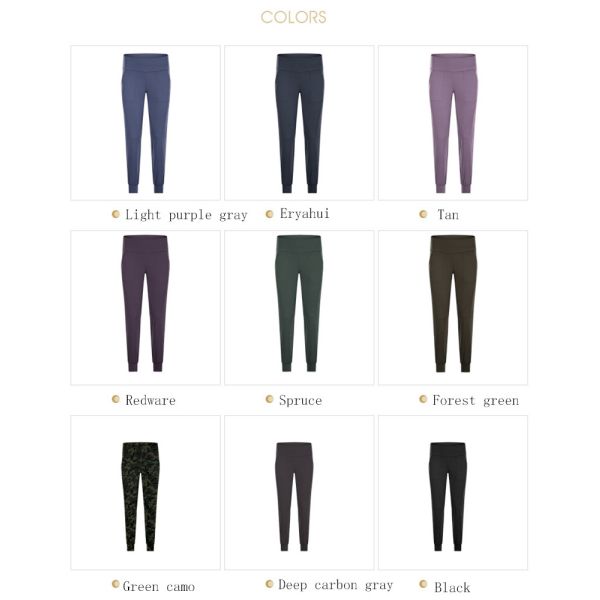 Side Pocket Women's Loose Jogger Pants Athletic Breathable Running Sweatpants