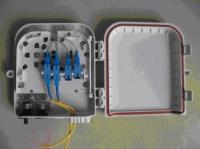 2 Port Plastic Optic Fiber Distribution Box 8 Port For FTTH / CATV