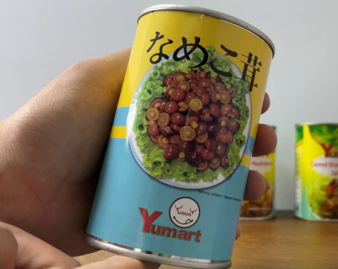 Свежие естественные законсервированные Champignons гриба 400g Nameko