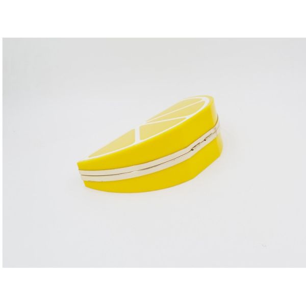 Lemon fruit watermelon creative fashion acrylic shoulder bag